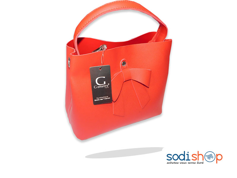 Sac à Main Gallantry Pour Femme Couleur Rouge KS0009 SodiShop Guinée