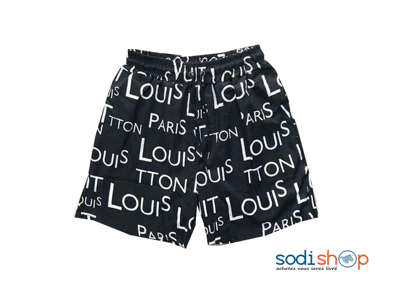 Short Louis Vuitton Taille Elastiquée avec Cordon de Serrage