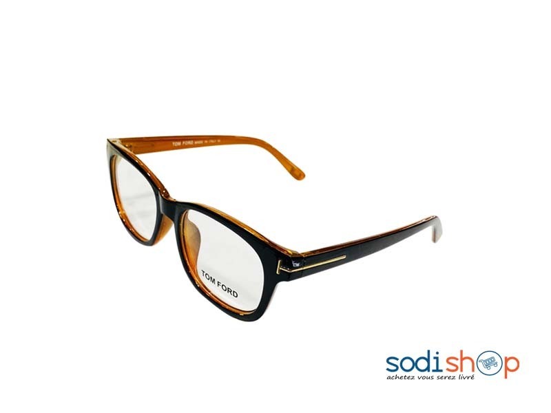 Lunette Tom Ford Anti Reflet Noir et Doré DL00106 SodiShop Guinée