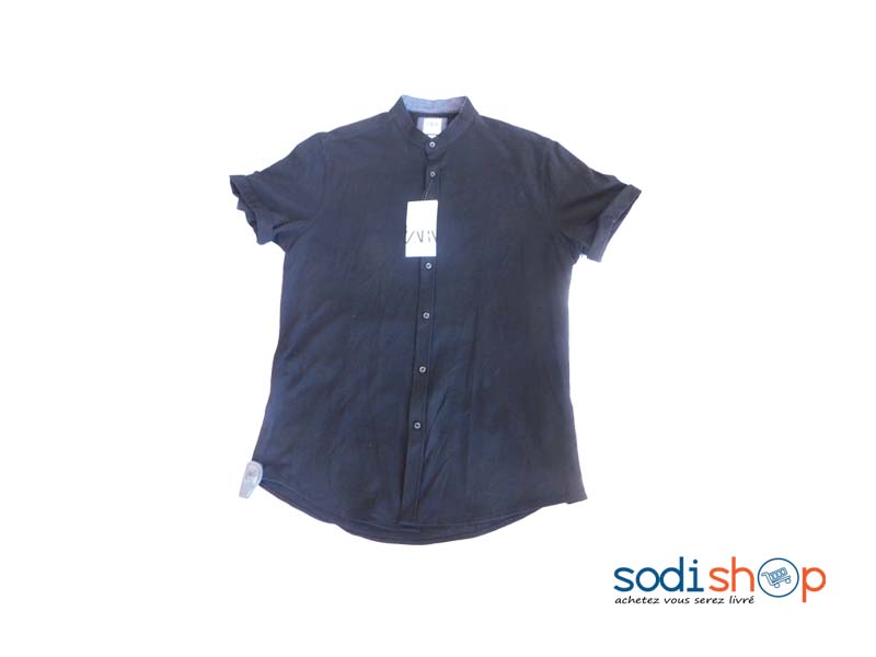 Chemise Zara Vêtement en Coton Couleur Noir Pour Homme UN0079