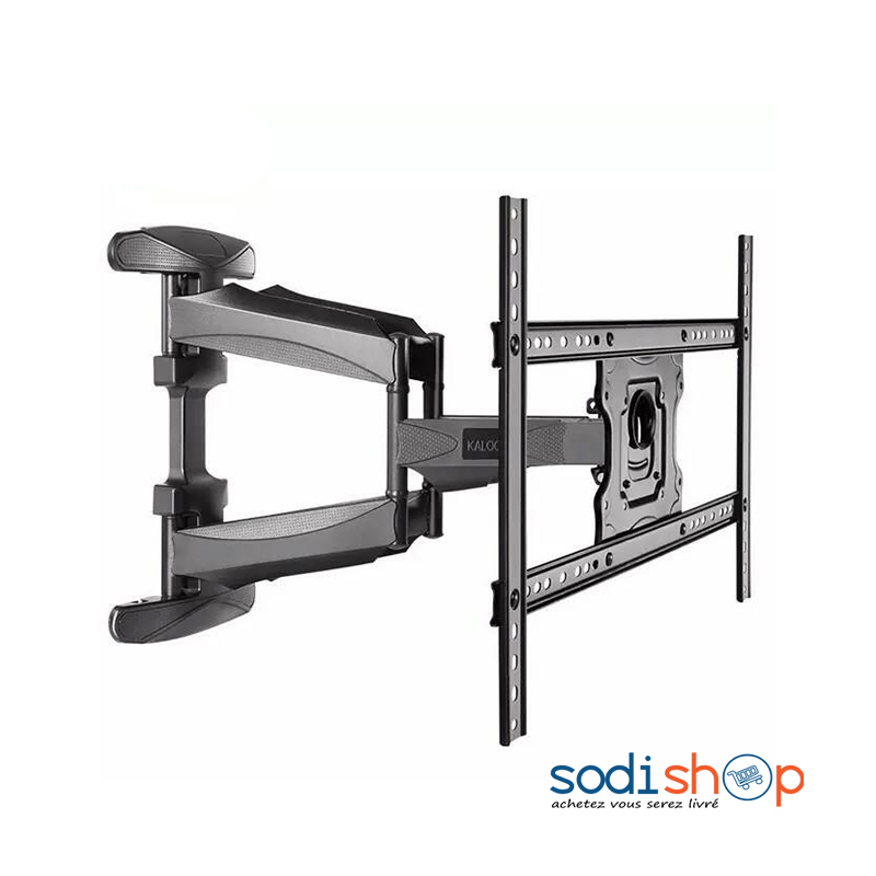 Support Mural Pivotant et Inclinable Kaloc X8 - Pour Téléviseur Ecran Plat 32-70 Pouces kaloc_x8_3270_flagship_ugraded_model_6_arms_full_motion_wall_mount_tv_bracket_1585245812_00f03a05_progressive (1)