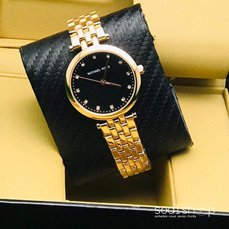 Montre Michael Kors Accessoire de Luxe Pour Femme Couleur Doré