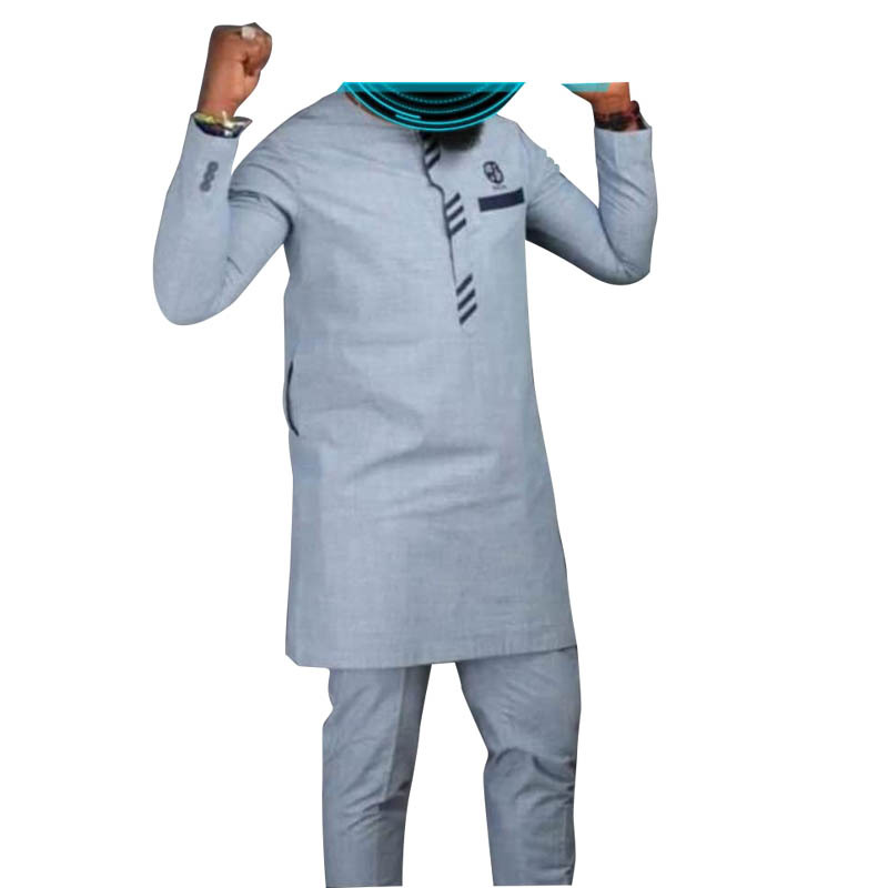 Model Couture Africaine Melange Pagne Et Tissu Homme Tissu Elégant