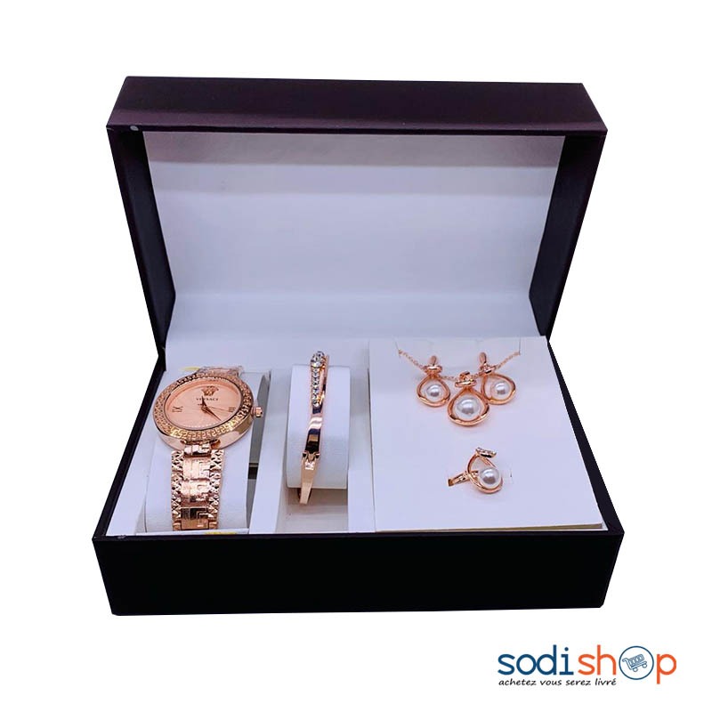 Coffret Cadeau Accessoire DorÃ© Femme Coffret Cadeau Montre Et