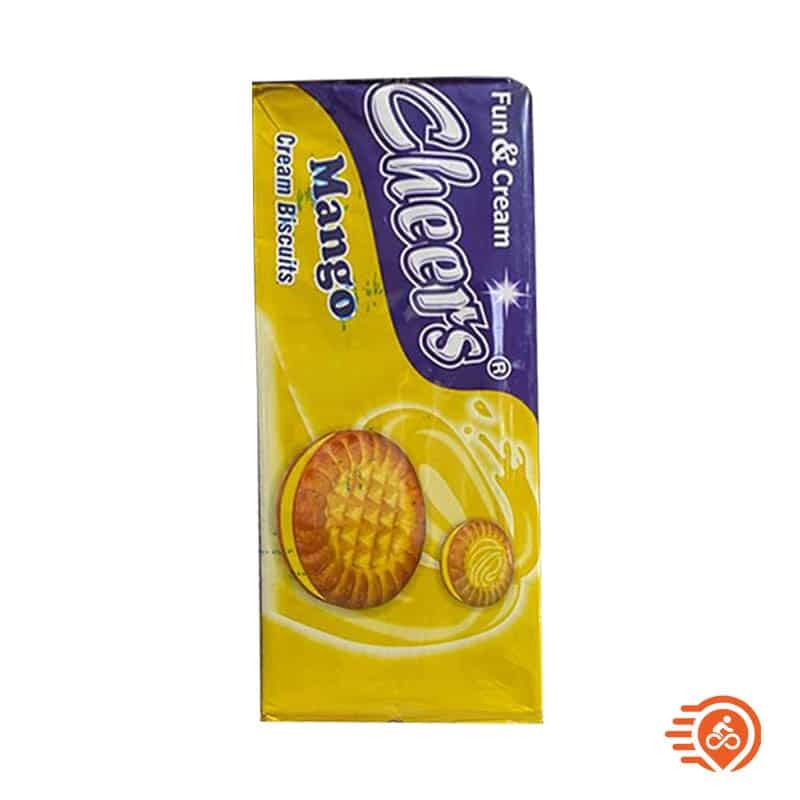 Biscuits Crémeux Cheers Mango Saveur Mangue 180g MRM00229